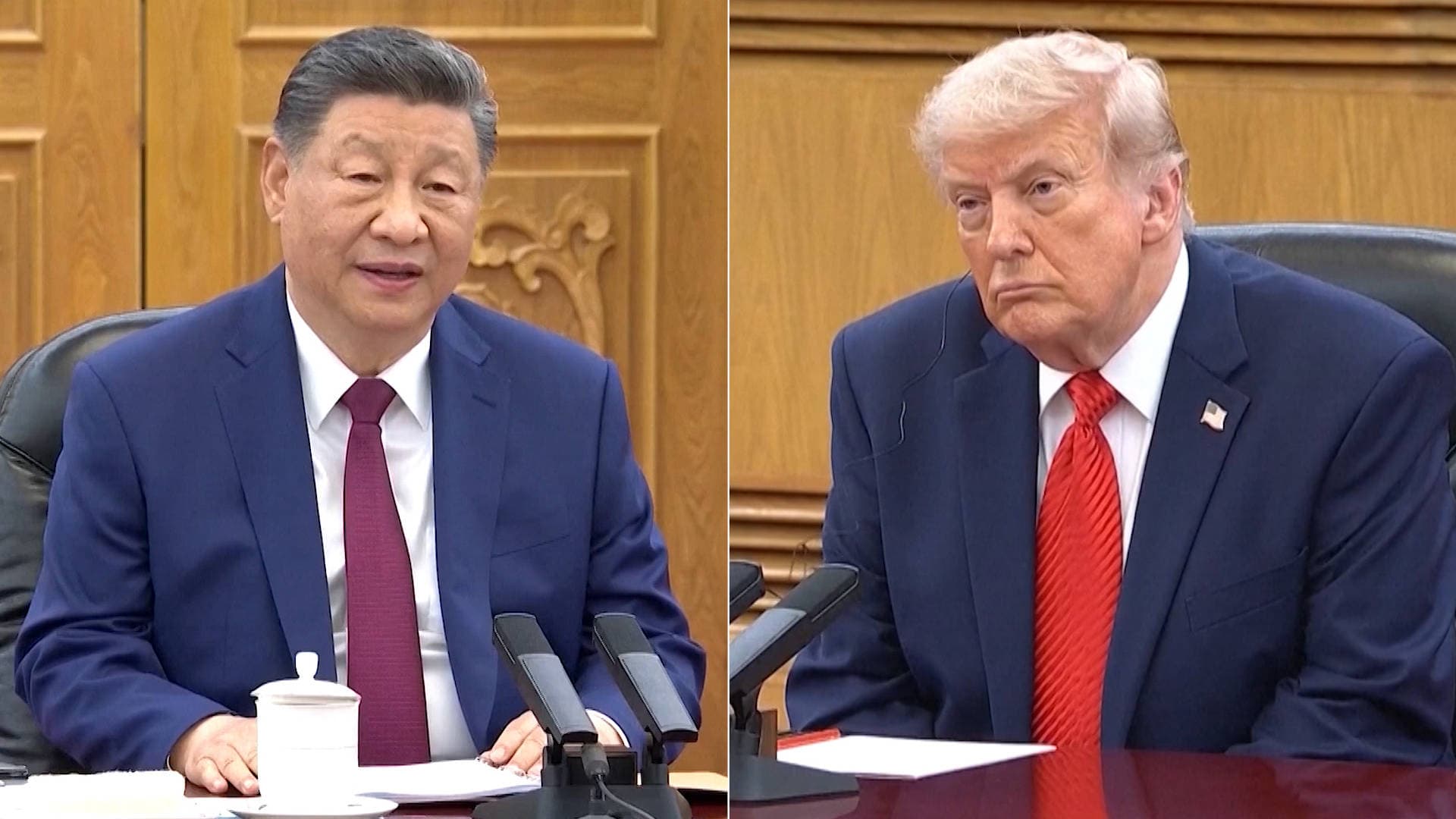 xi-warns-trump-of-potential-conflict-over-taiwan-in-beijing-summit-on-iran-trade-tech-more